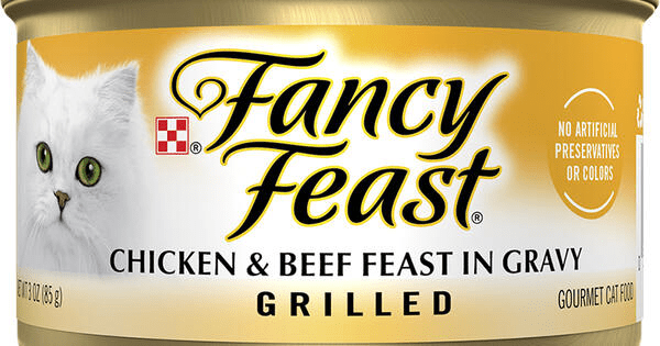 Fancy Feast Grilled Chicken & Beef Feast In Gravy Gourmet
